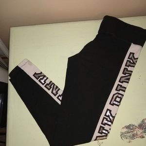 "PINK" yoga leggings